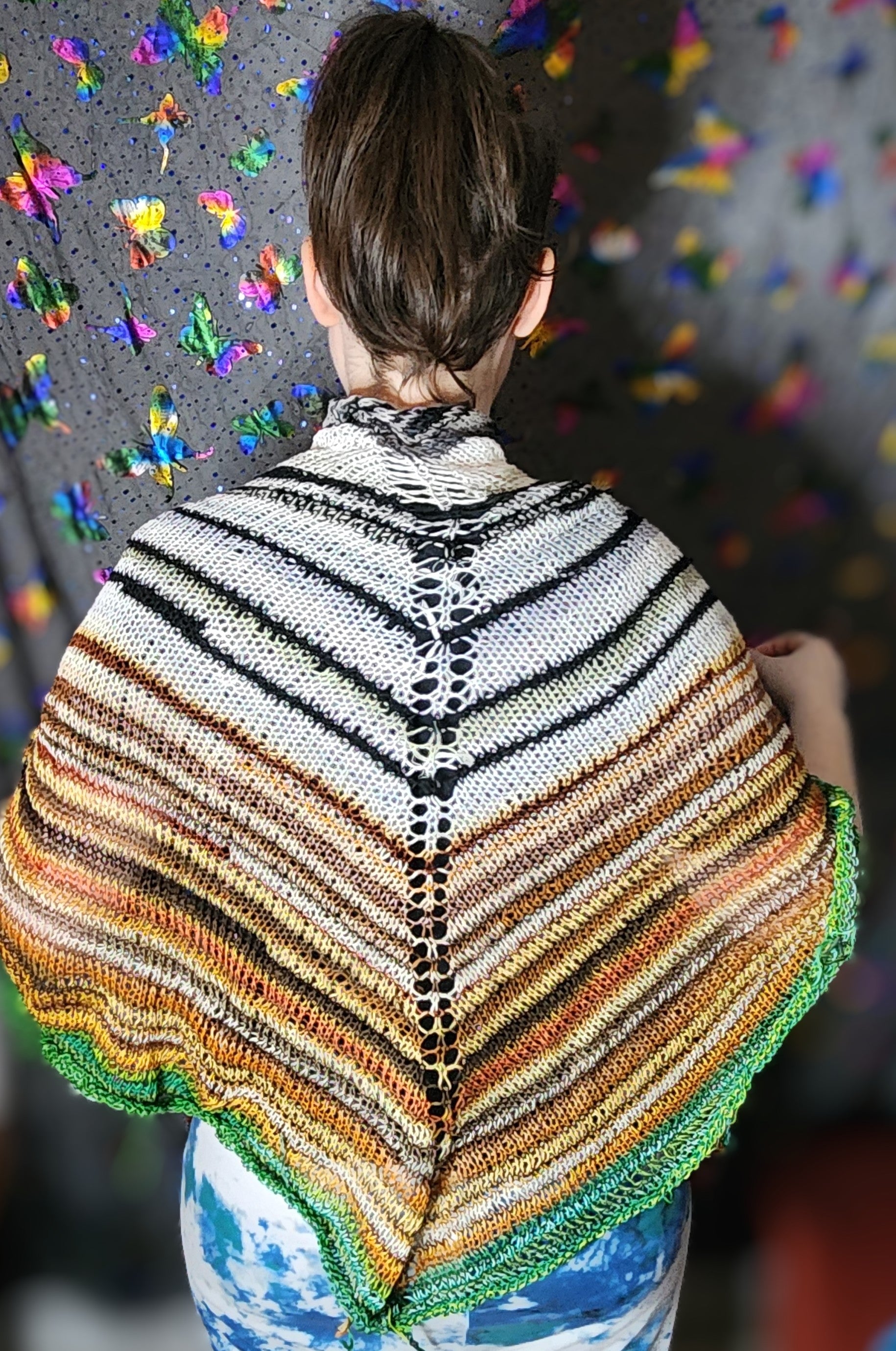 Butterfly Shawl Pattern